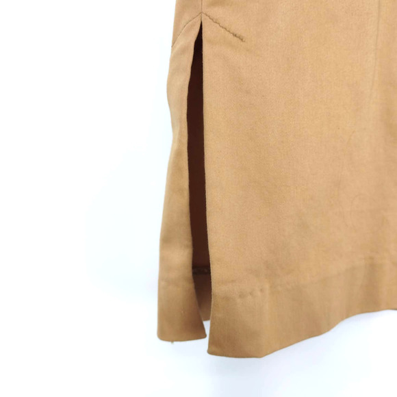 KHAKI PASTEL PLAID GOLF SKORT SIDE PLEAT - Picture 4 of 15